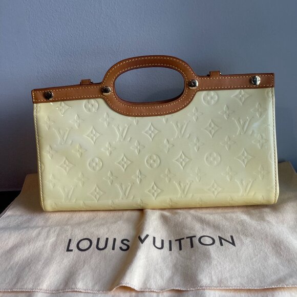 LOUIS VUITTON Monogram Patent Leather Vernis Roxbury Drive Hand Bag - Preowned - Picture 2 of 14